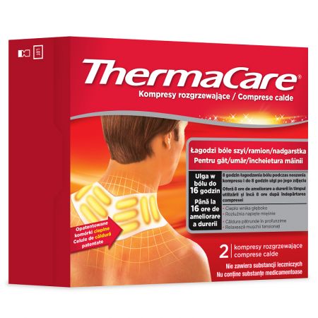 Thermacare Comprese Calde Spate, 2 Bucati
