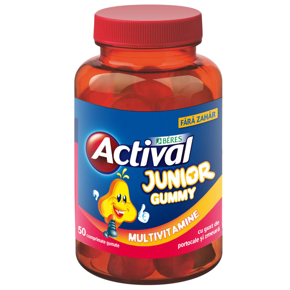 Actival Junior, 50 Comprimate Masticabile, Beres Pharmaceuticals