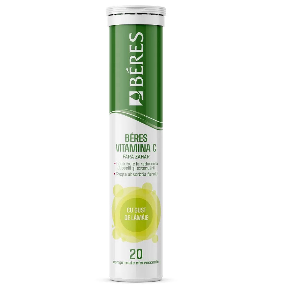 Vitamina C 60mg, 20 Comprimate Efervescente, Beres