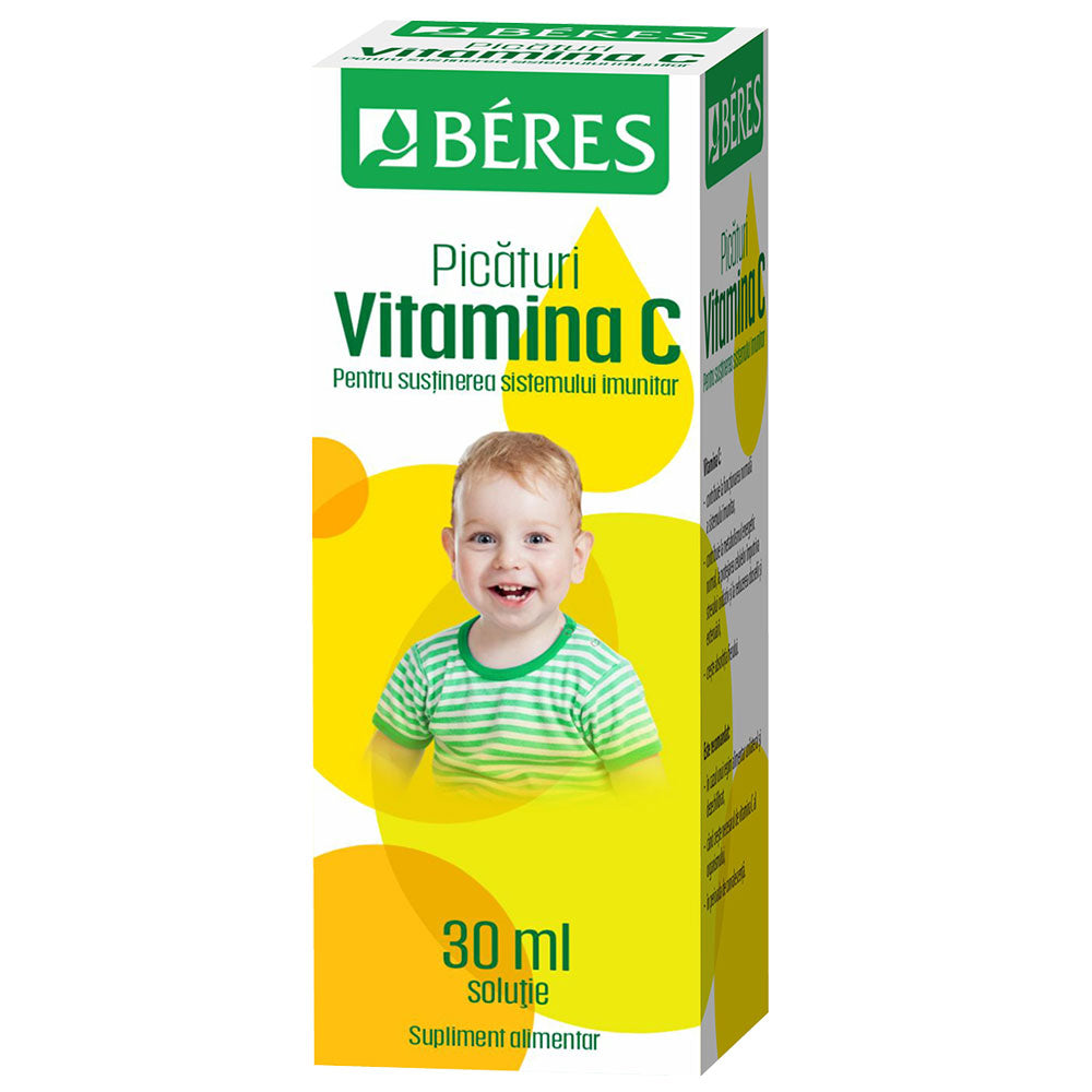 Picaturi Vitamina C, 30 ml, Beres Pharmaceuticals