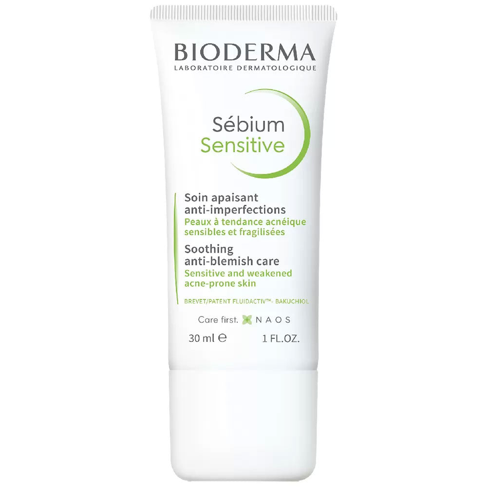 Crema pentru pielea acneica Sebium Sensitive, 30ml, Bioderma