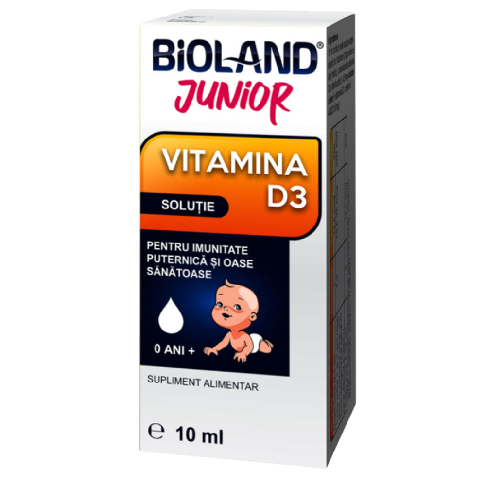 Bioland Vitamina D3 Junior, 10ml, Biofarm