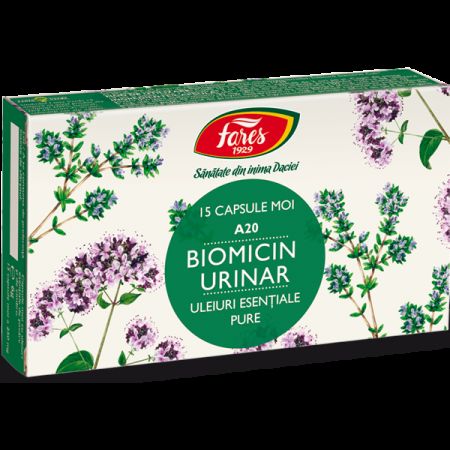 Fares Biomicin Urinar, 15 Capsule.Moi