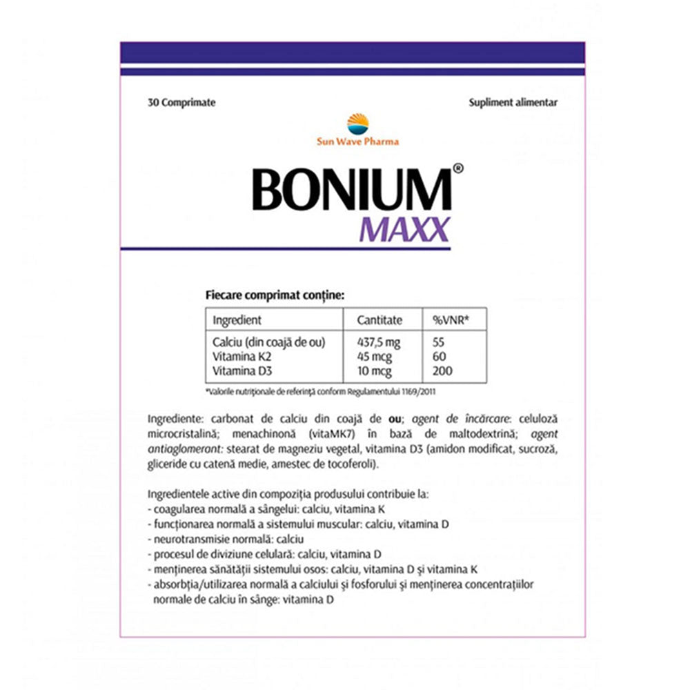 Bonium Max, 30 Capsule, Sun Wave Pharma