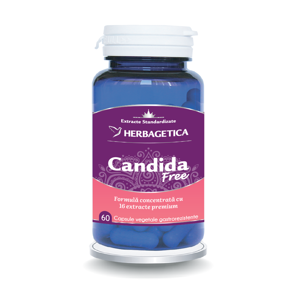 Candida Free, 30 capsule, Herbagetica
