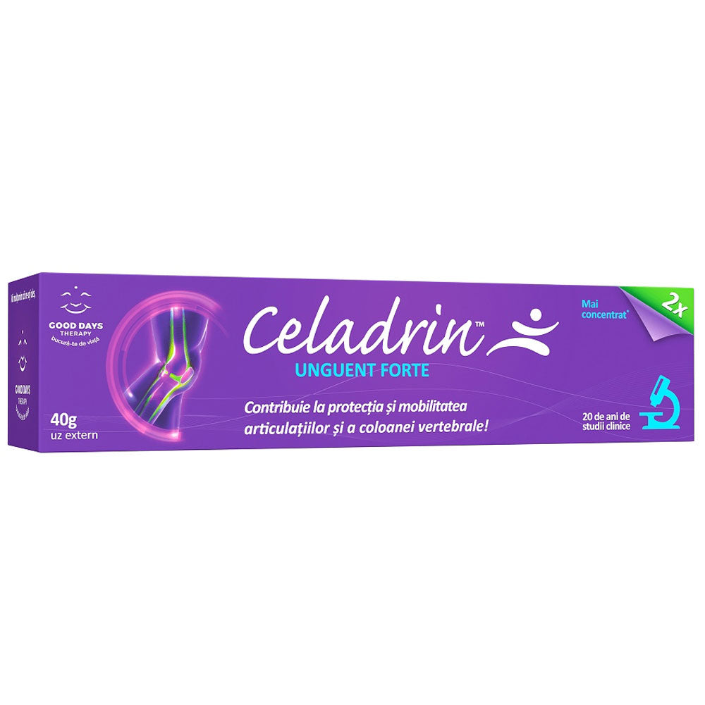 Unguent Forte Celadrin, 40g, Good Days Therapy