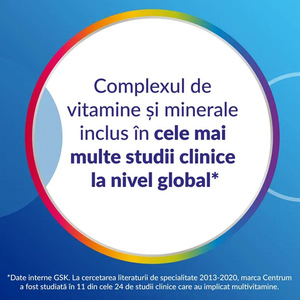 Centrum Barbati Formula Imbunatatita, 30 Comprimate, Glaxo Consumer Healthcare