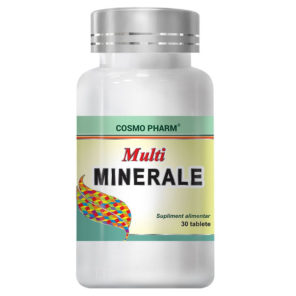 Multiminerale, 30 Tablete, Cosmo Pharm