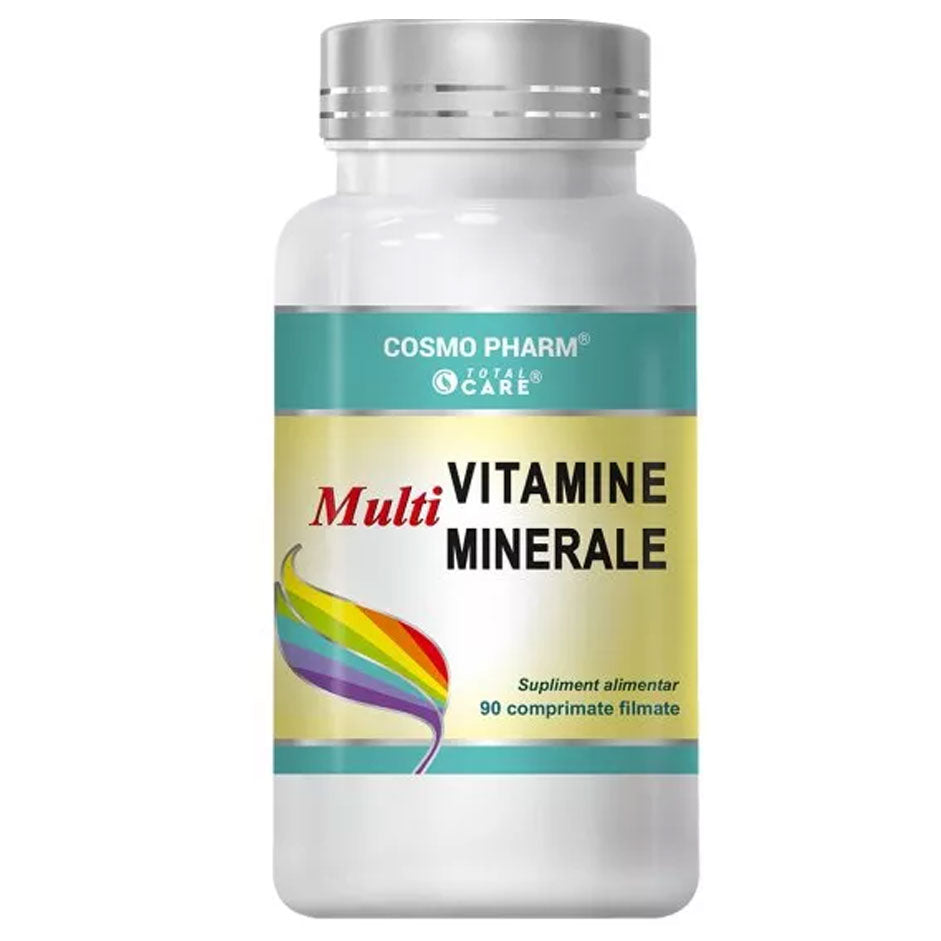 Multivitamine si Multiminerale, 30 Tablete, Cosmo Pharm