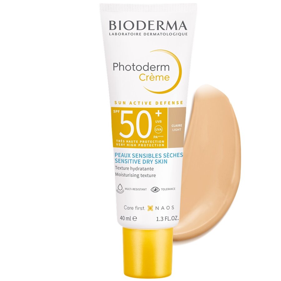 Crema colorata cu SPF50+ Photoderm, Nuanta Claire, 40ml, Bioderma