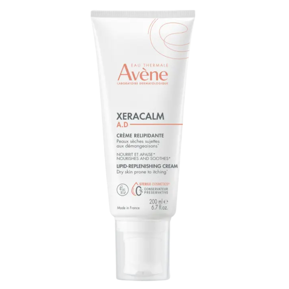 Crema relipidanta pentru pielea uscata predispusa la dermatita atopica sau prurit XeraCalm AD, 200ml, Avene