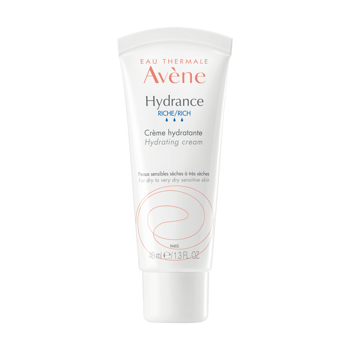 Crema hidratanta pentru ten uscat si foarte uscat Hydrance Riche, 40ml, Avene