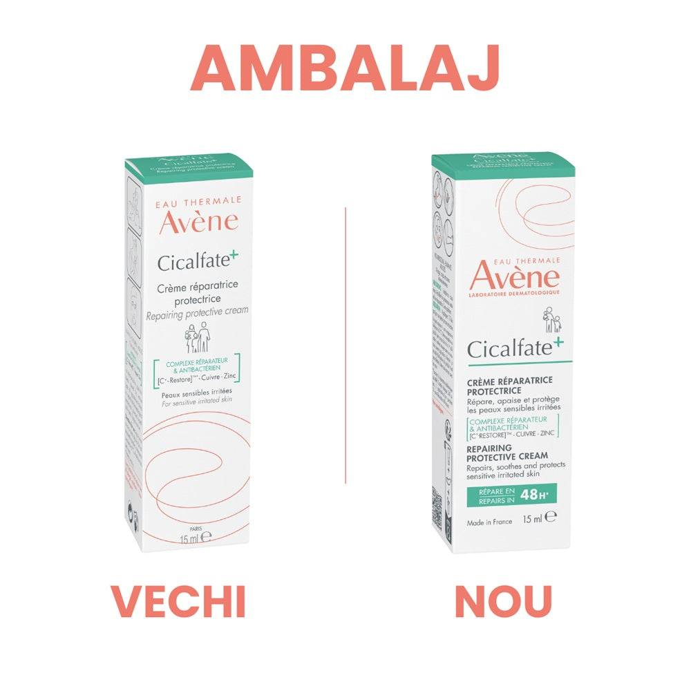 Crema reparatoare si protectoare Cicalfate, 15ml, Avene