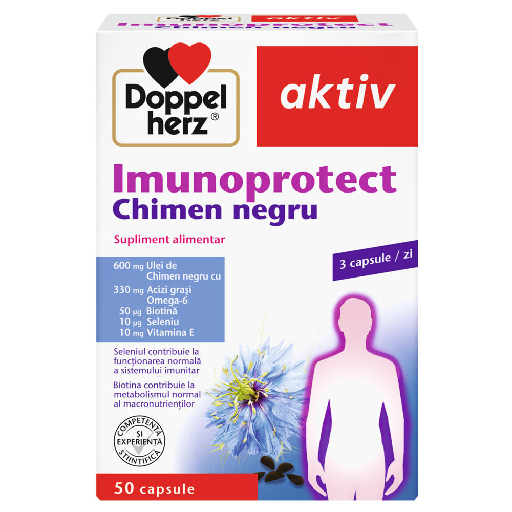 Imunoprotect cu chimen negru, 50 Capsule, Doppelherz