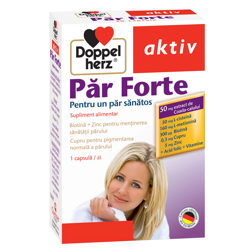 Vitamine pentru Par Forte, 30 Capsule, Doppelherz