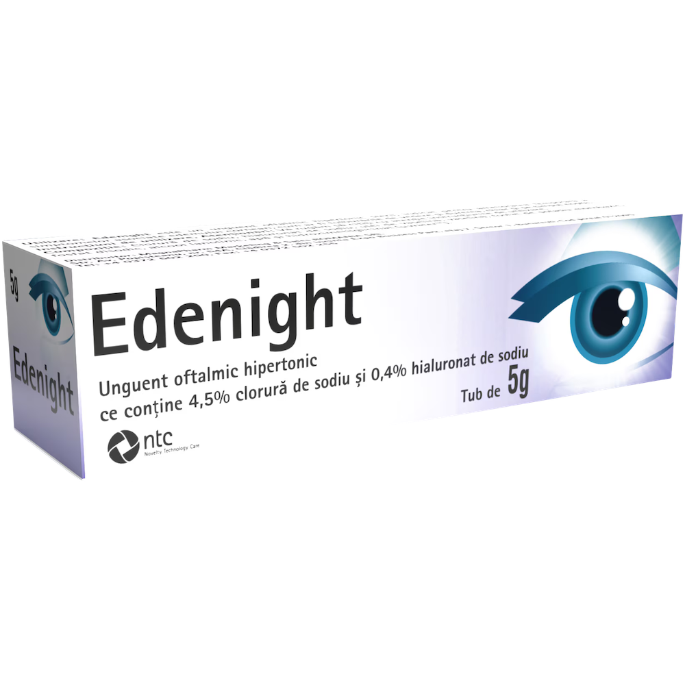 Unguent oftalmic hipertonic EdeNight, 5g, Magnapharm