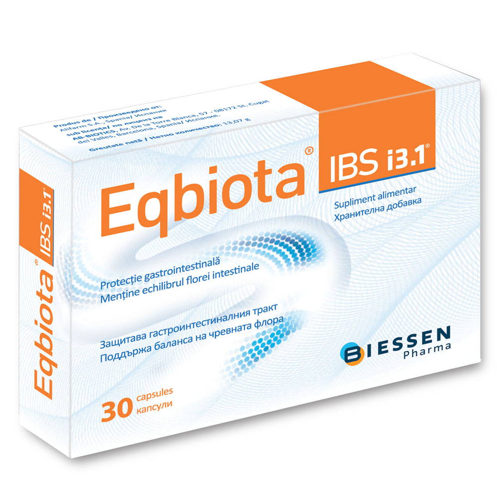 Eqbiota IBS, 30 Capsule, Biessen Pharma