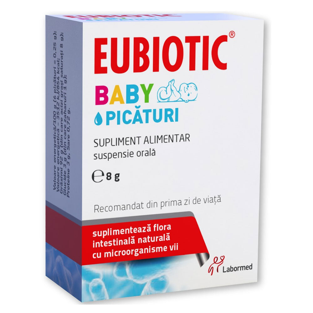 Eubiotic Baby Picaturi, 8g, Labormed