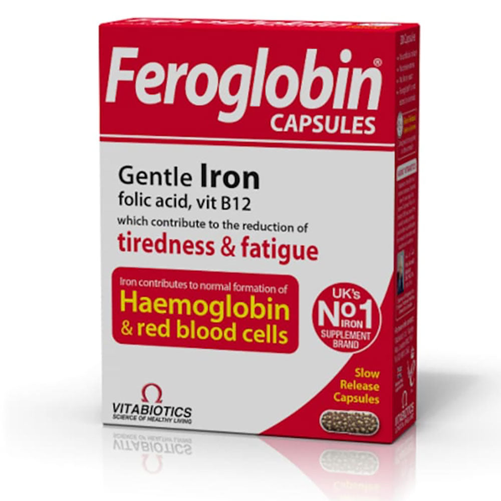 Feroglobin Slow Release, 30 Capsule, Vitabiotics