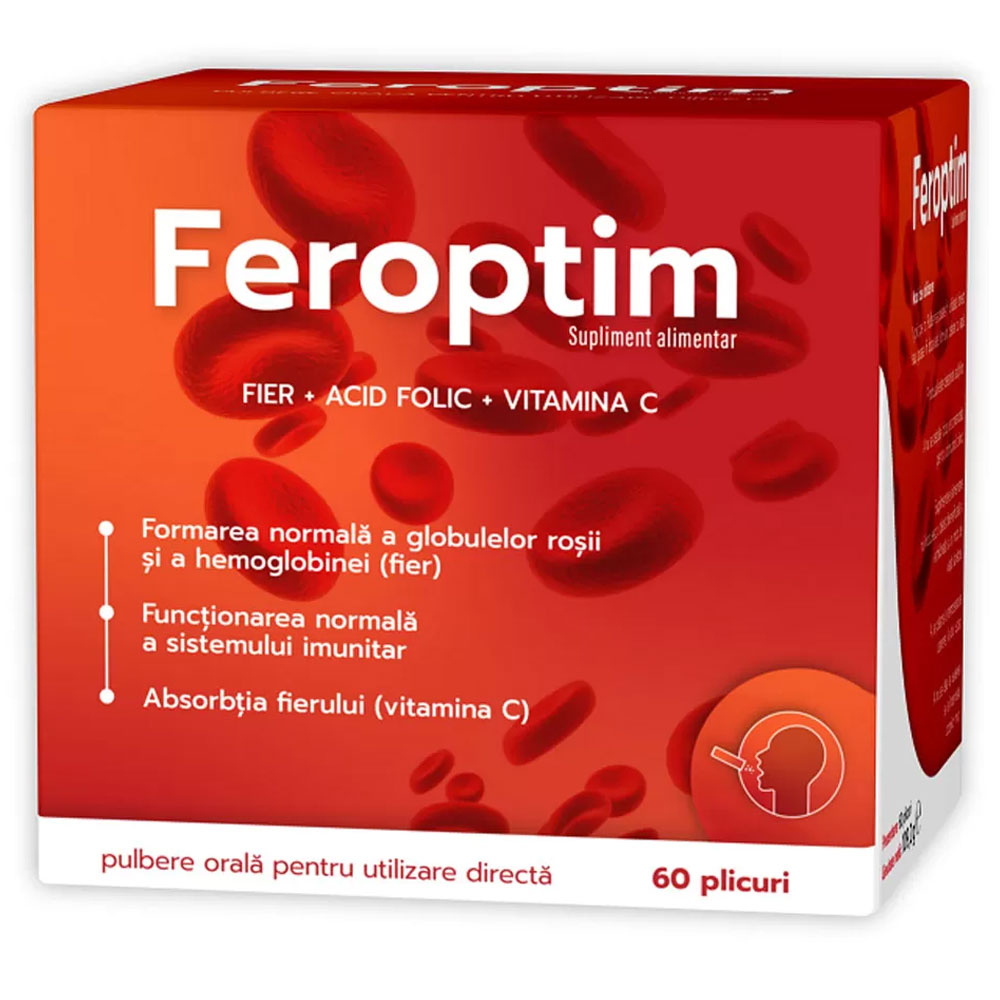 Feroptim, 60 Plicuri, Zdrovit