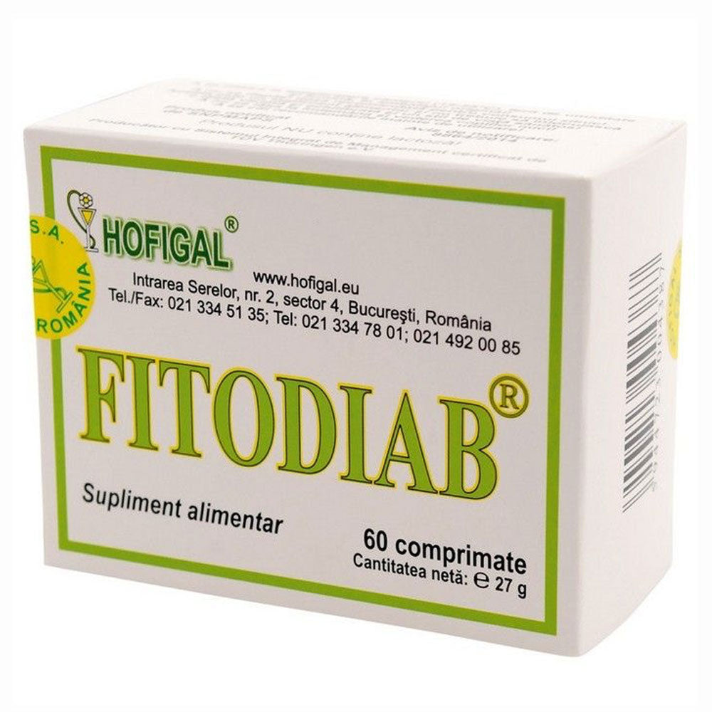 Fitodiab, 60 Comprimate, Hofigal