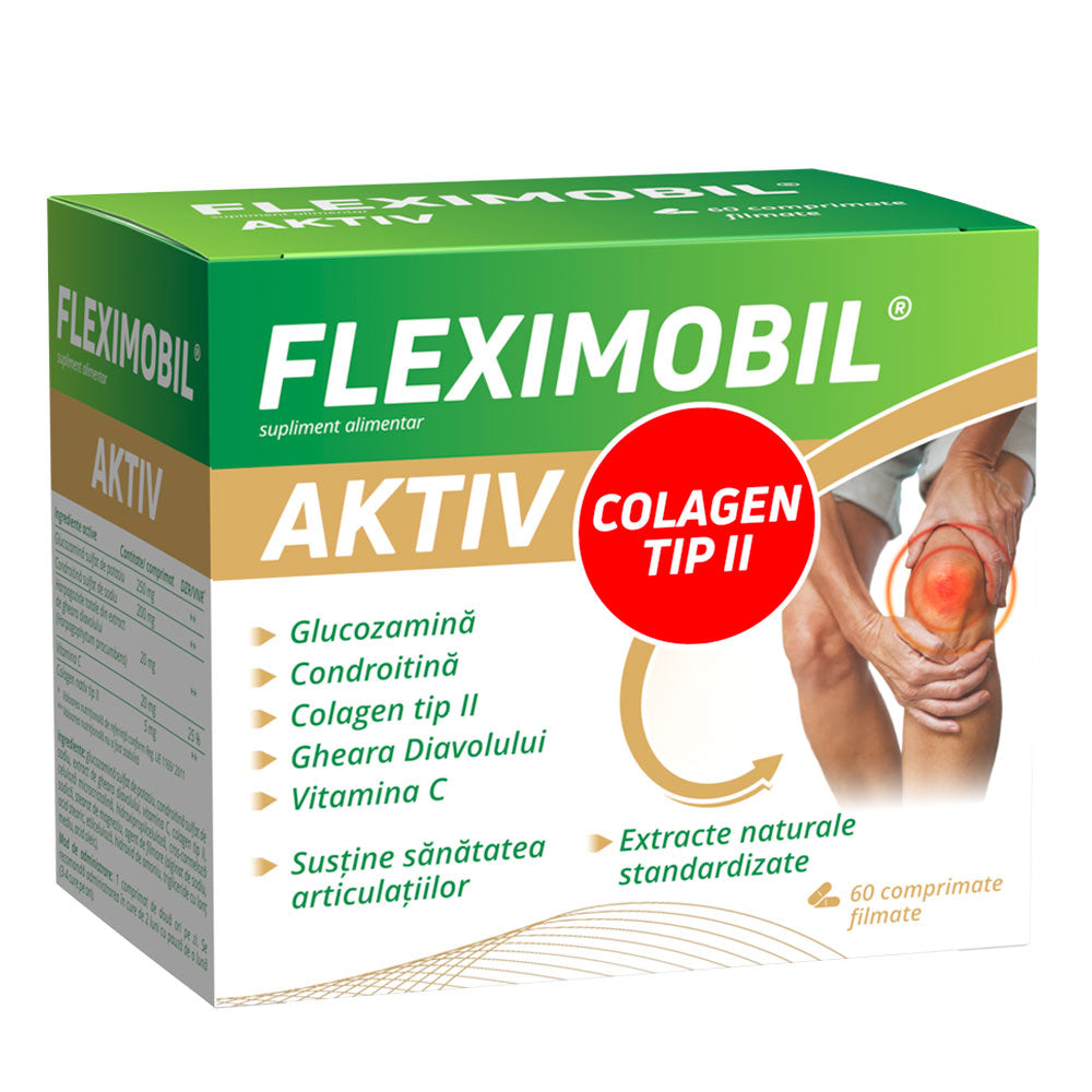 Fleximobil Aktiv, 60 Capsule, Fiterman Pharma