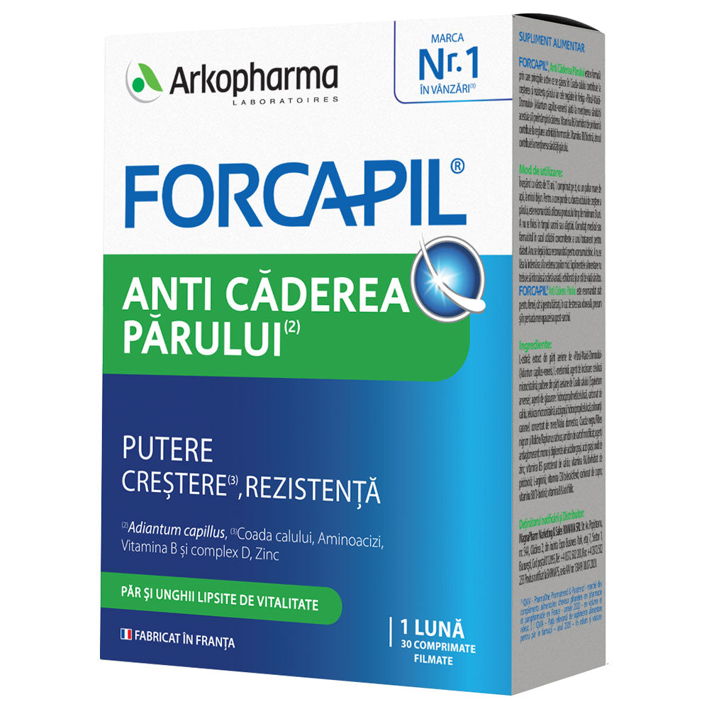 Forcapil Anti Caderea Parului, 30 Capsule, Arkopharma