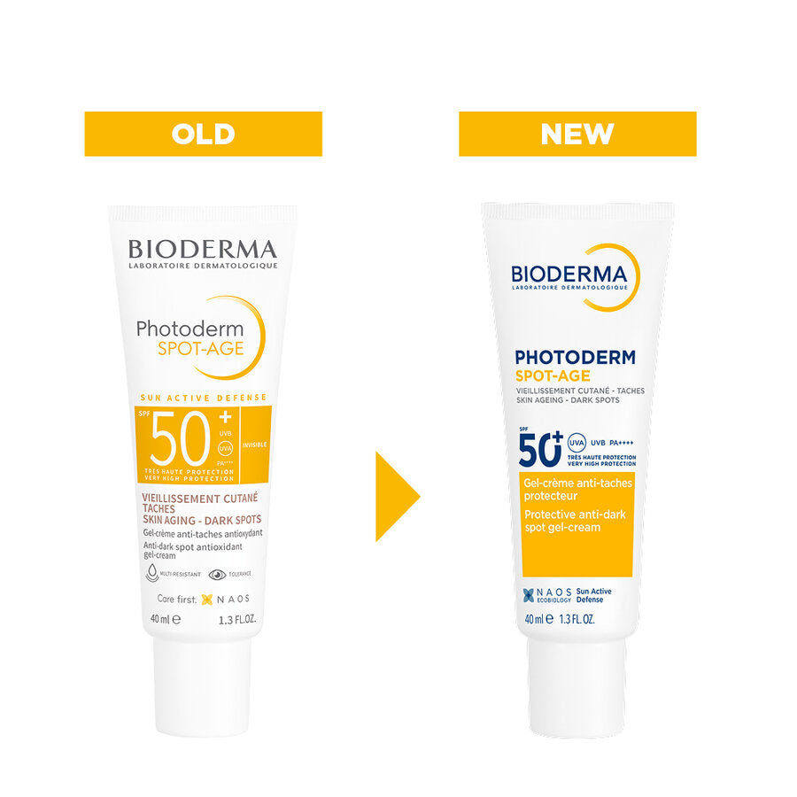 Gel-crema cu efect antioxidant impotriva petelor brune Photoderm Spot-Age, SPF50+, 40ml, Bioderma