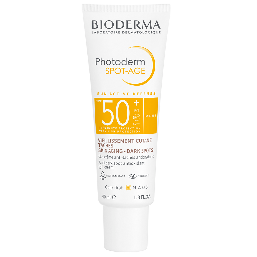 Gel-crema cu efect antioxidant impotriva petelor brune Photoderm Spot-Age, SPF50+, 40ml, Bioderma