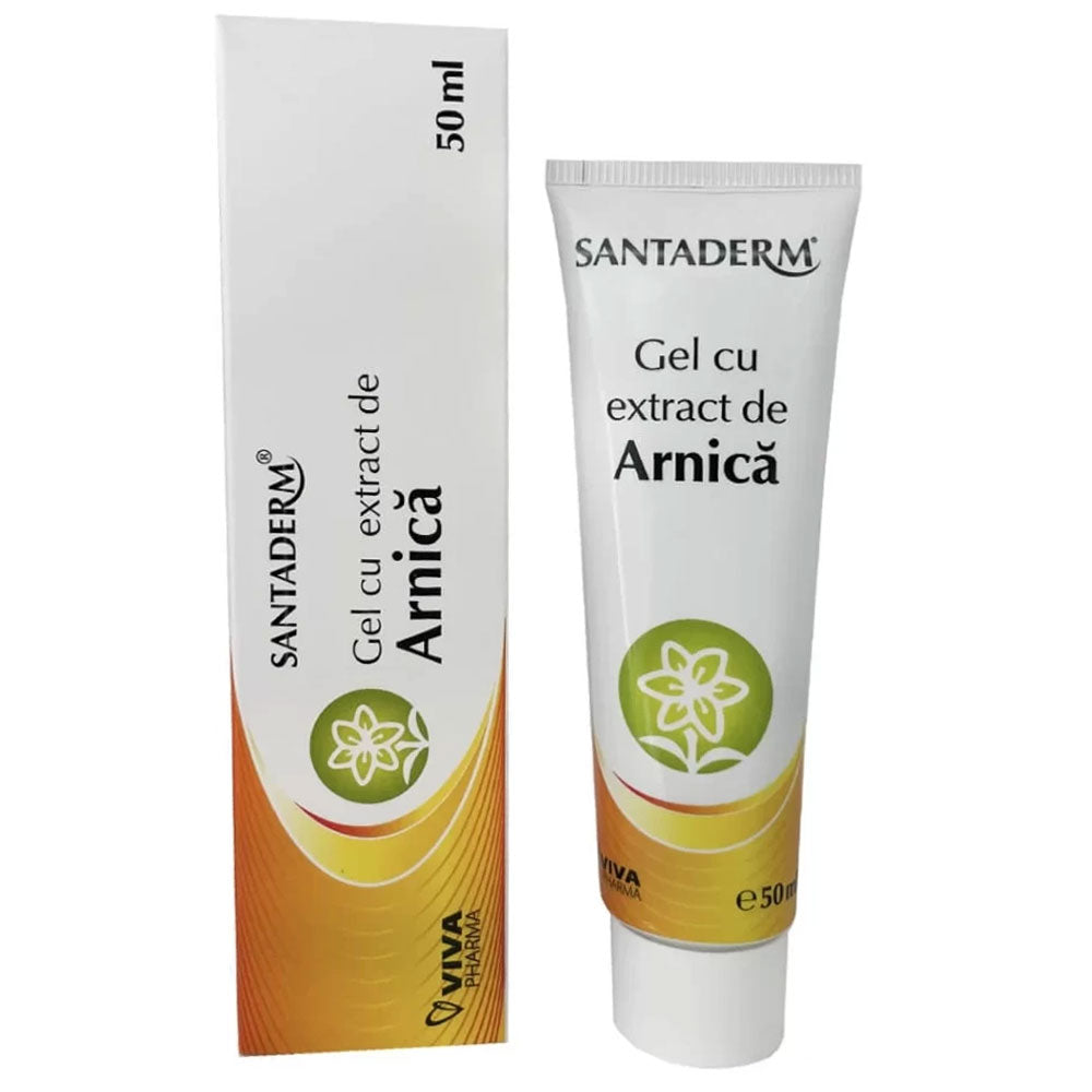 Gel Santaderm cu Extract de Arnica, 50ml, Viva Pharma