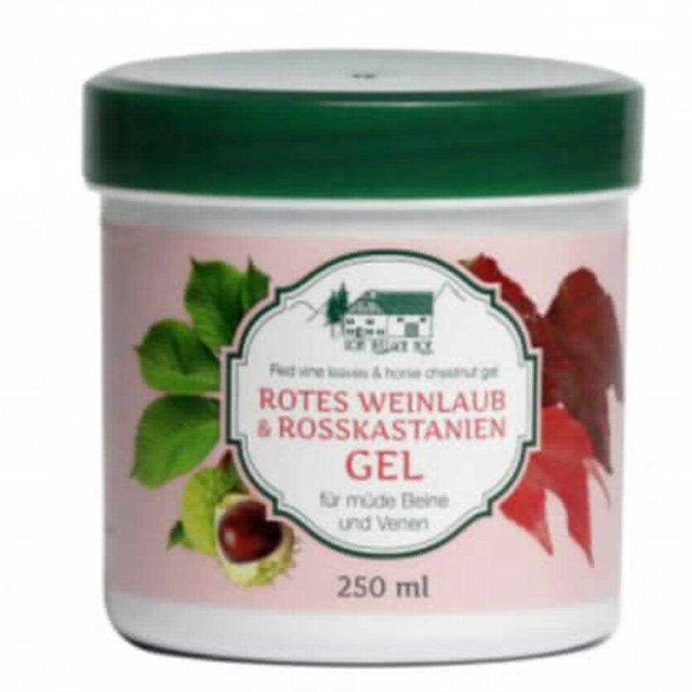 Gel cu Frunza de Vita de Vie Rosie si cu Castane Salbatice, 250ml, Stolz