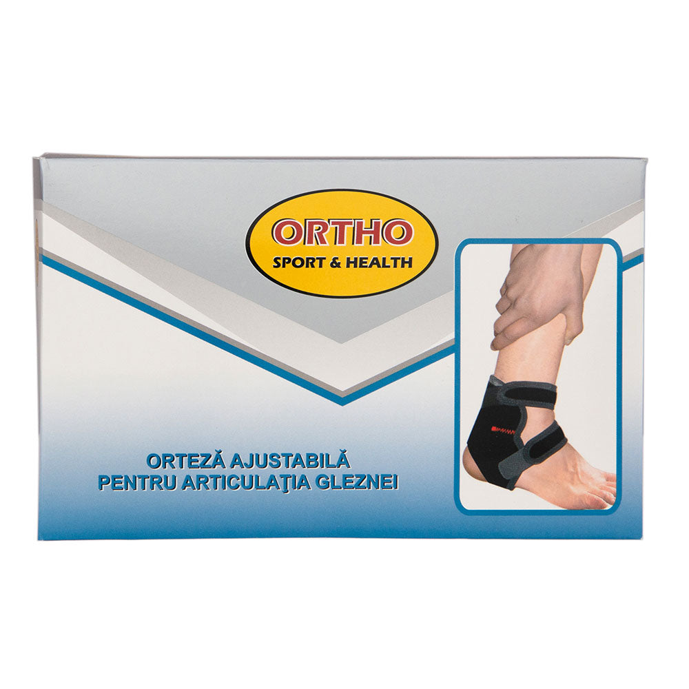 Glezniera ajustabila pentru articulatia pentru articulatia gleznei, Ortho Sport & Health