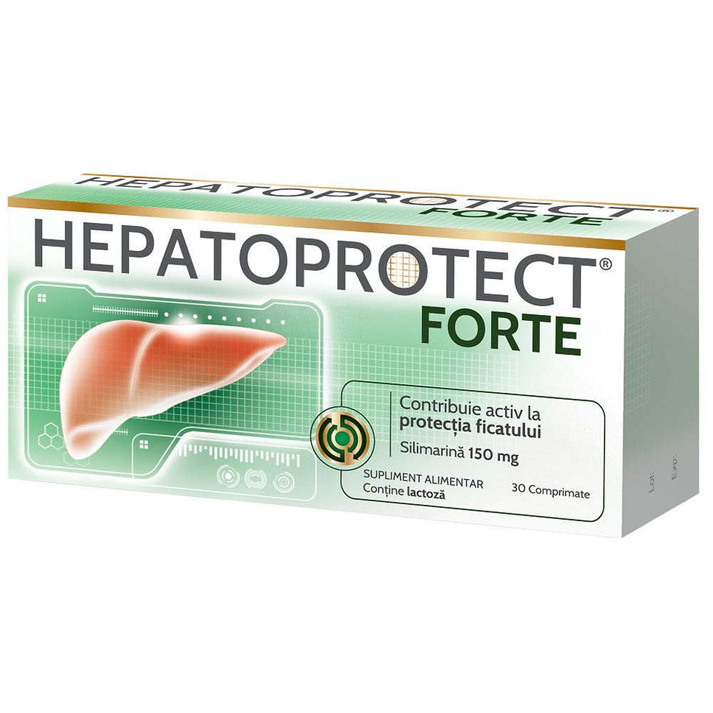 Hepatoprotect Forte, 50 Comprimate, Biofarm