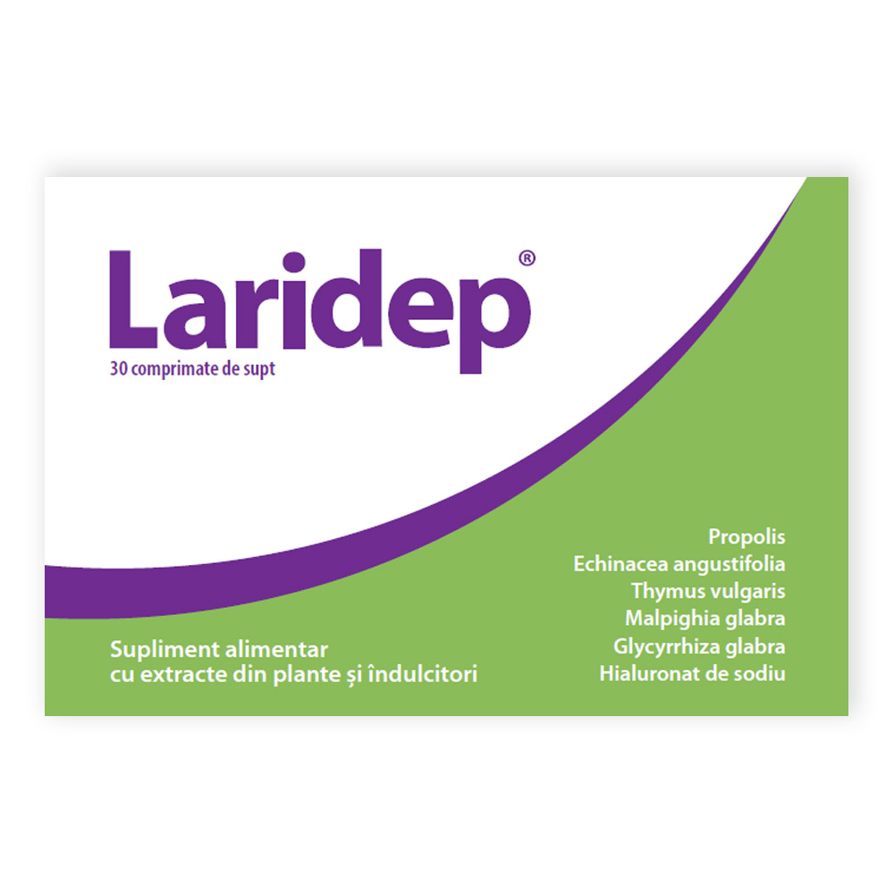 Laridep, 30 comprimate, Dr. Phyto