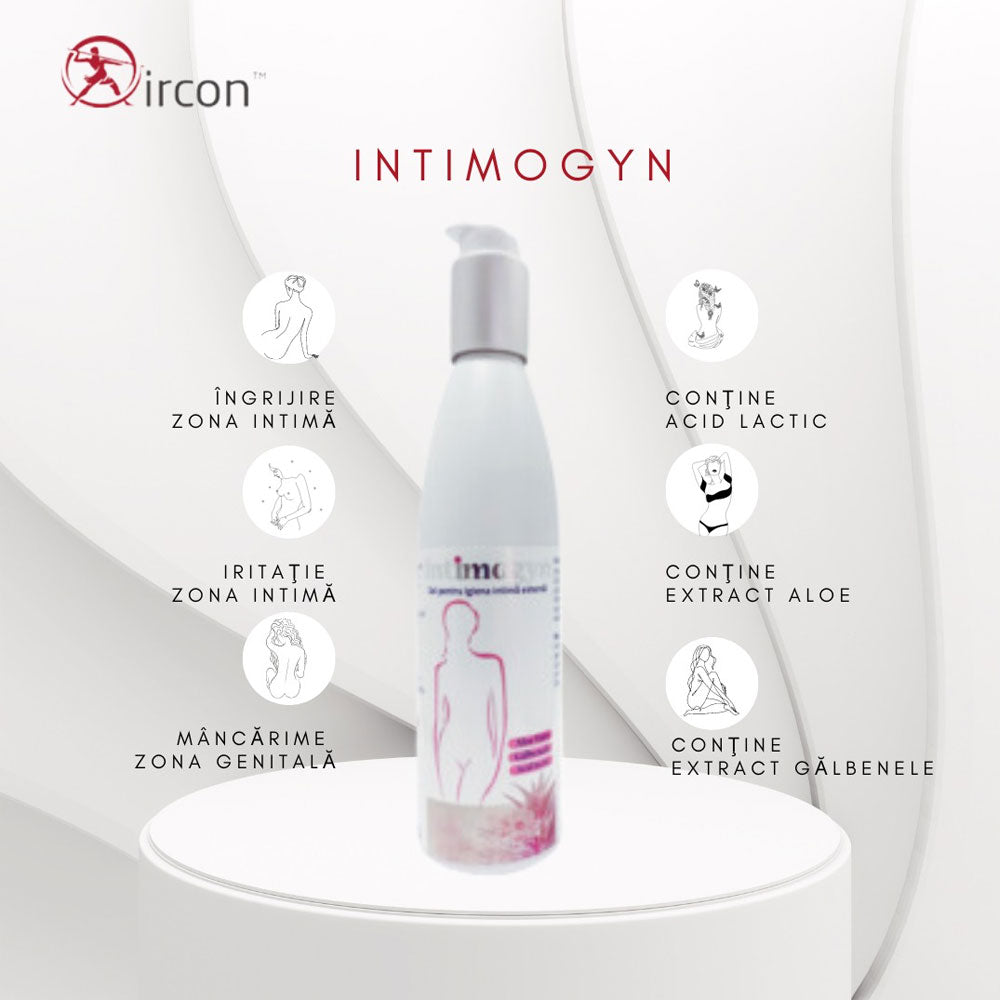 Gel pentru igiena intima externa Intimogyn, 250ml, Ircon