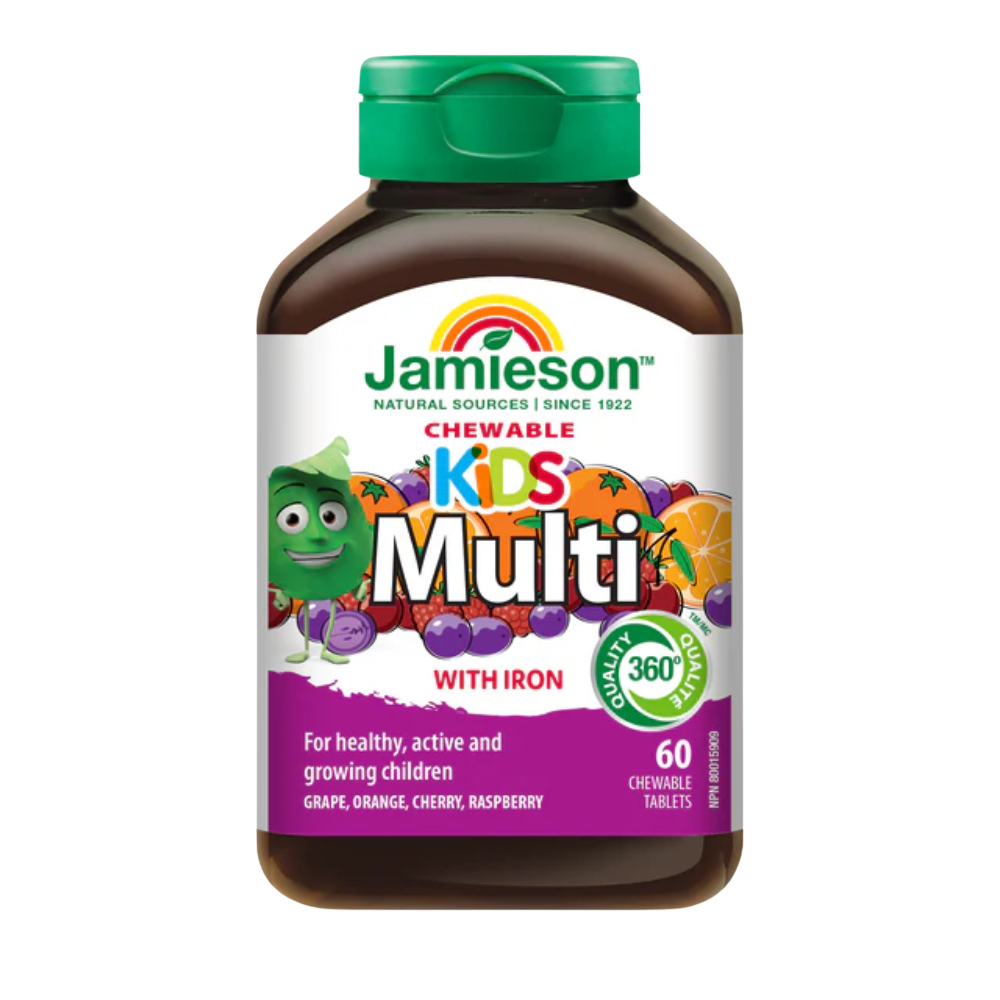Vitamine si minerale pentru copii Multi Kids, 60 comprimate masticabile, Jamieson