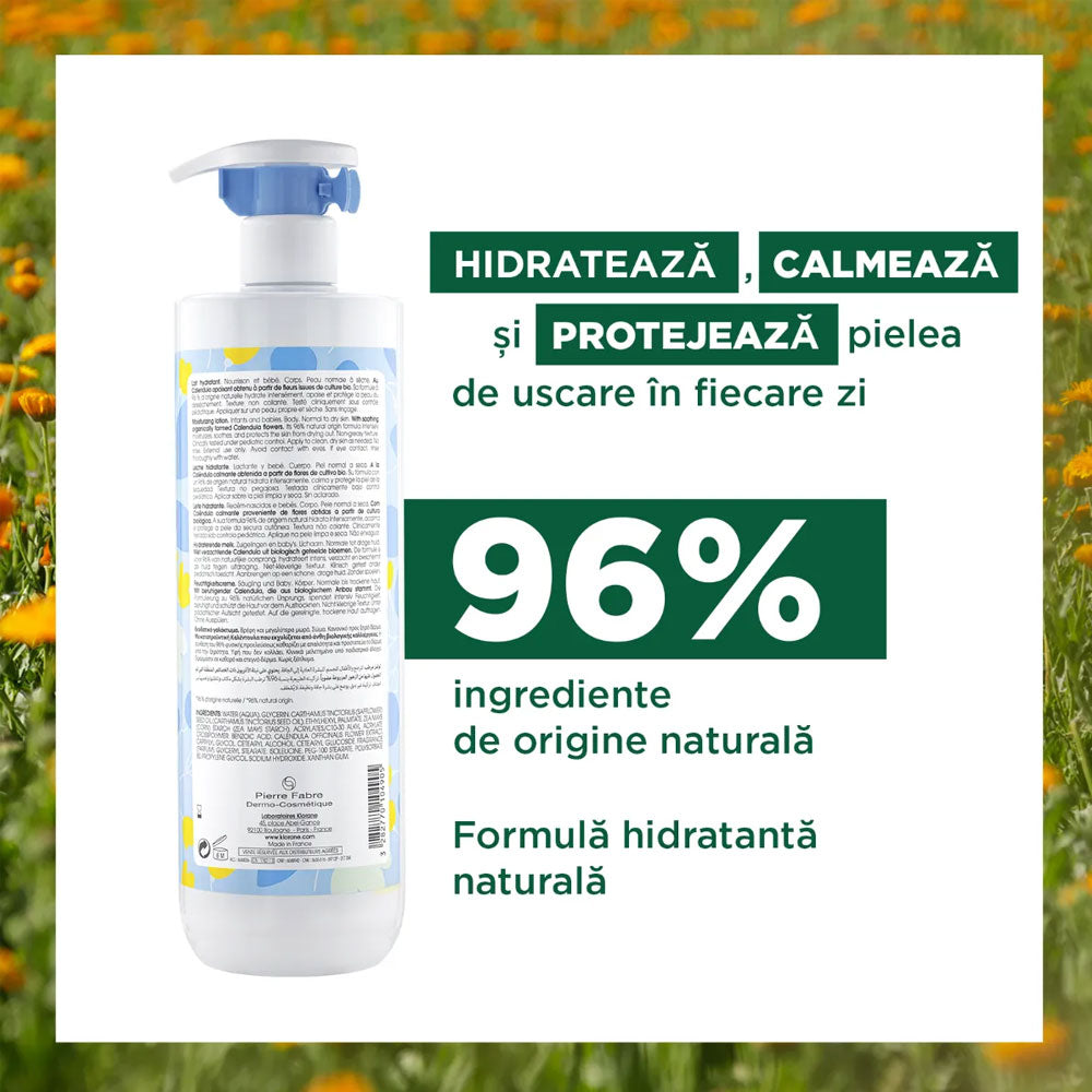 Lapte hidratant Klorane Bebe, 750ml