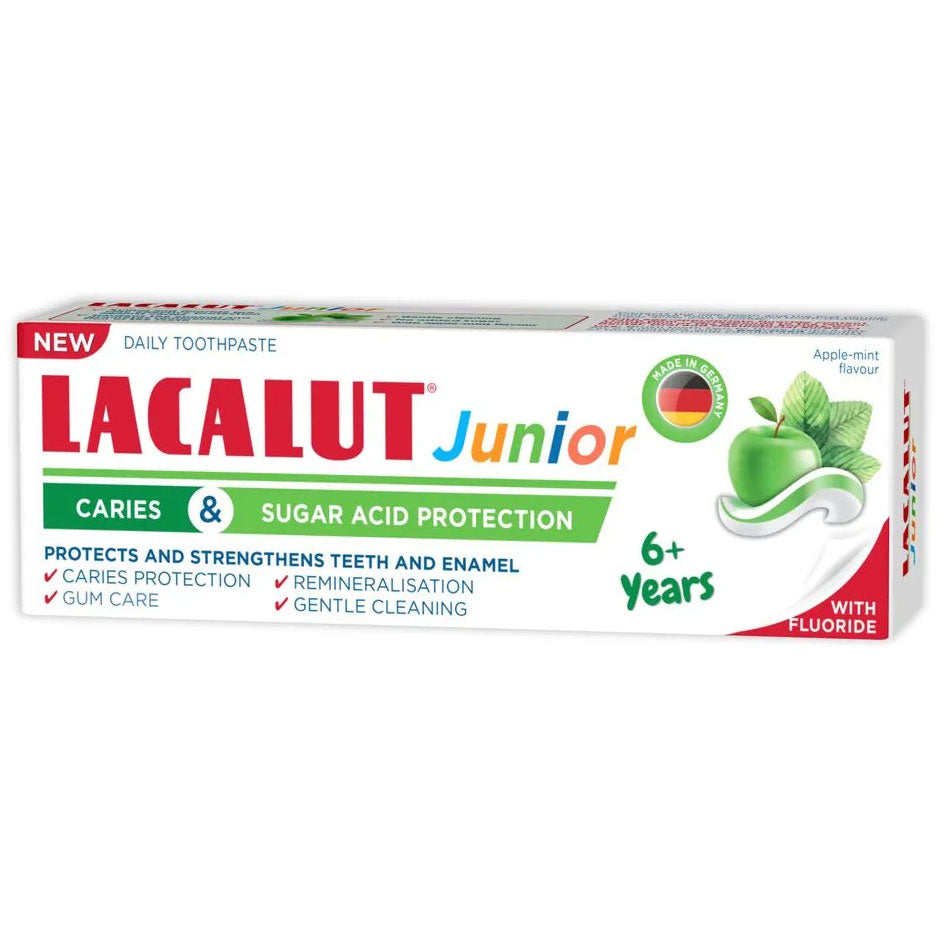 Pasta de dinti Junior 6+ ani, 55 ml, Lacalut