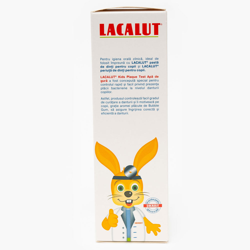 Apa de gura Kids Plaque Test, 300ml, Lacalut