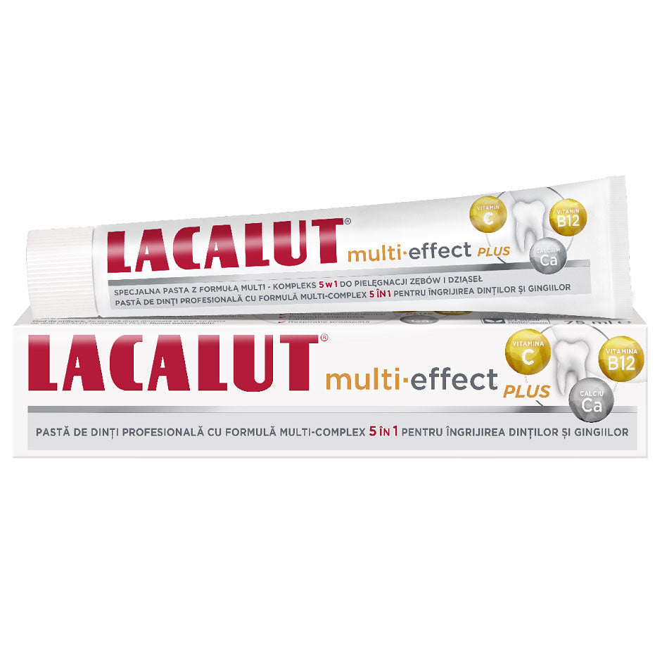 Pasta de dinti Multi-Effect Plus, 75ml, Lacalut