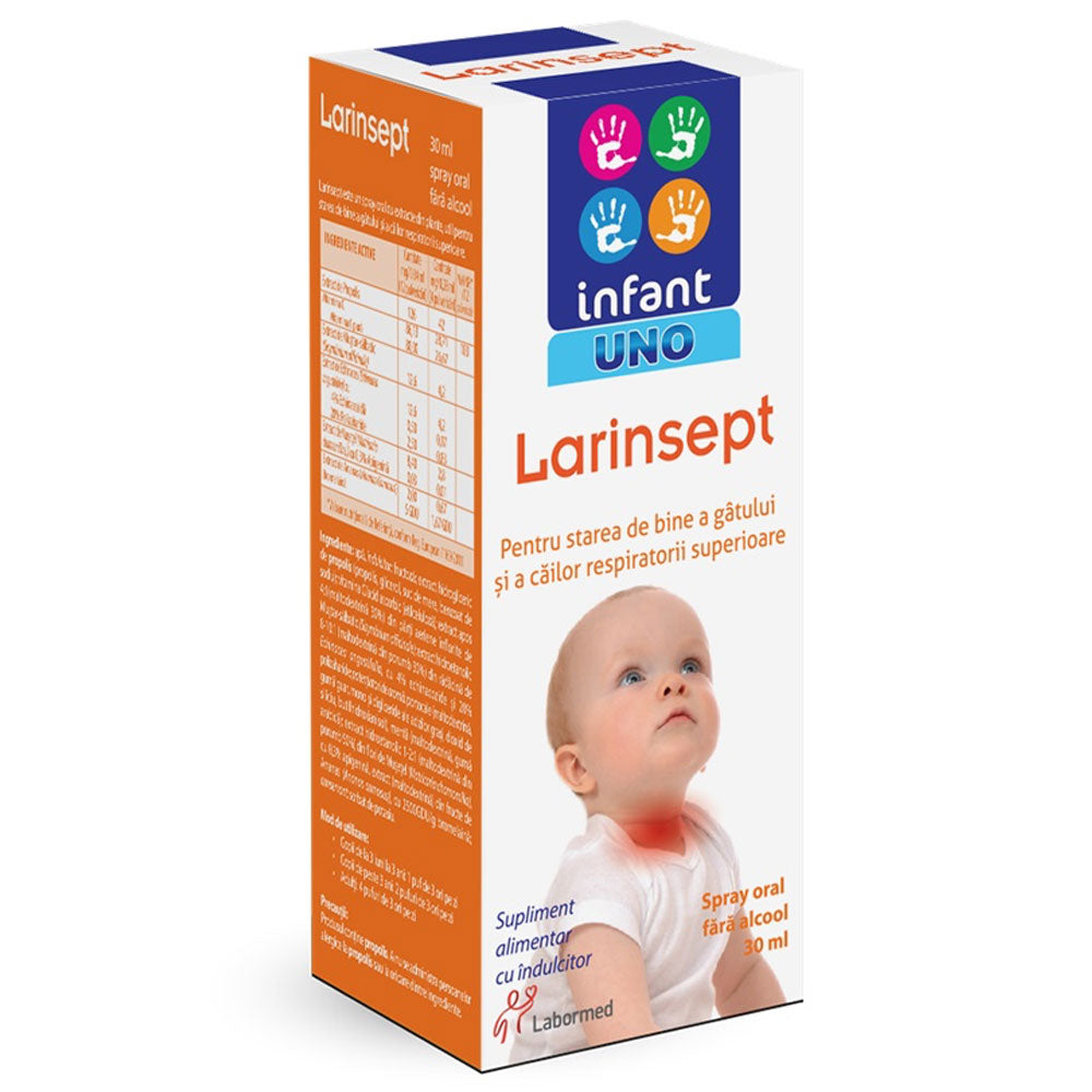 Spray Infant Uno Larinsept, 30ml, Solacium