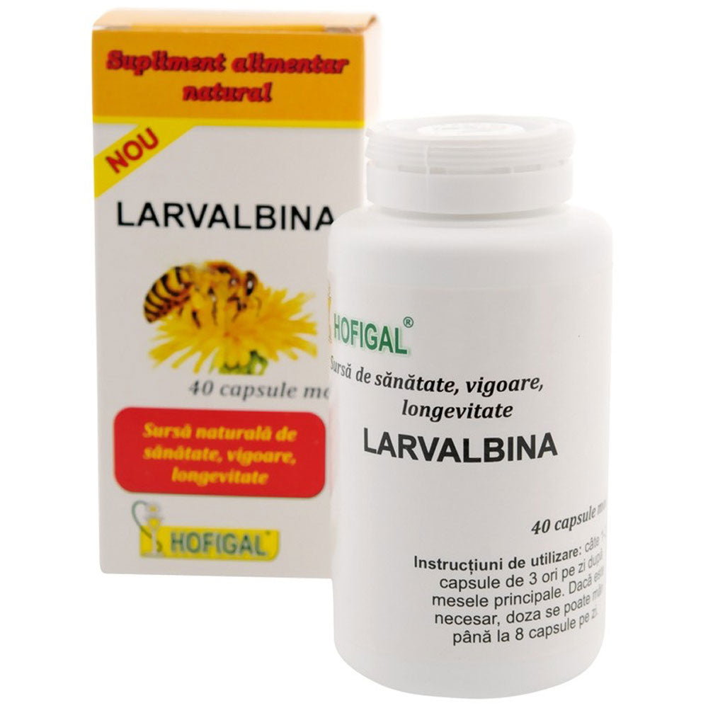 Larvalbina, 40 Capsule, Hofigal