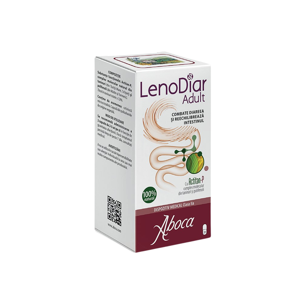 LenoDiar Adulti, 20 capsule, Aboca