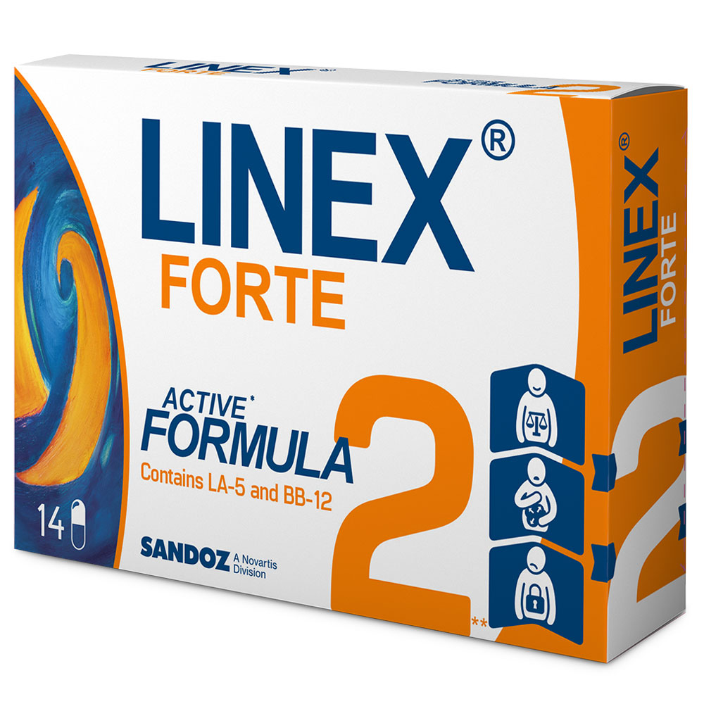 Linex Forte, 14 Capsule, Sandoz