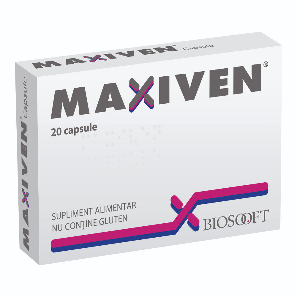 Maxiven, 20 capsule, Biosooft