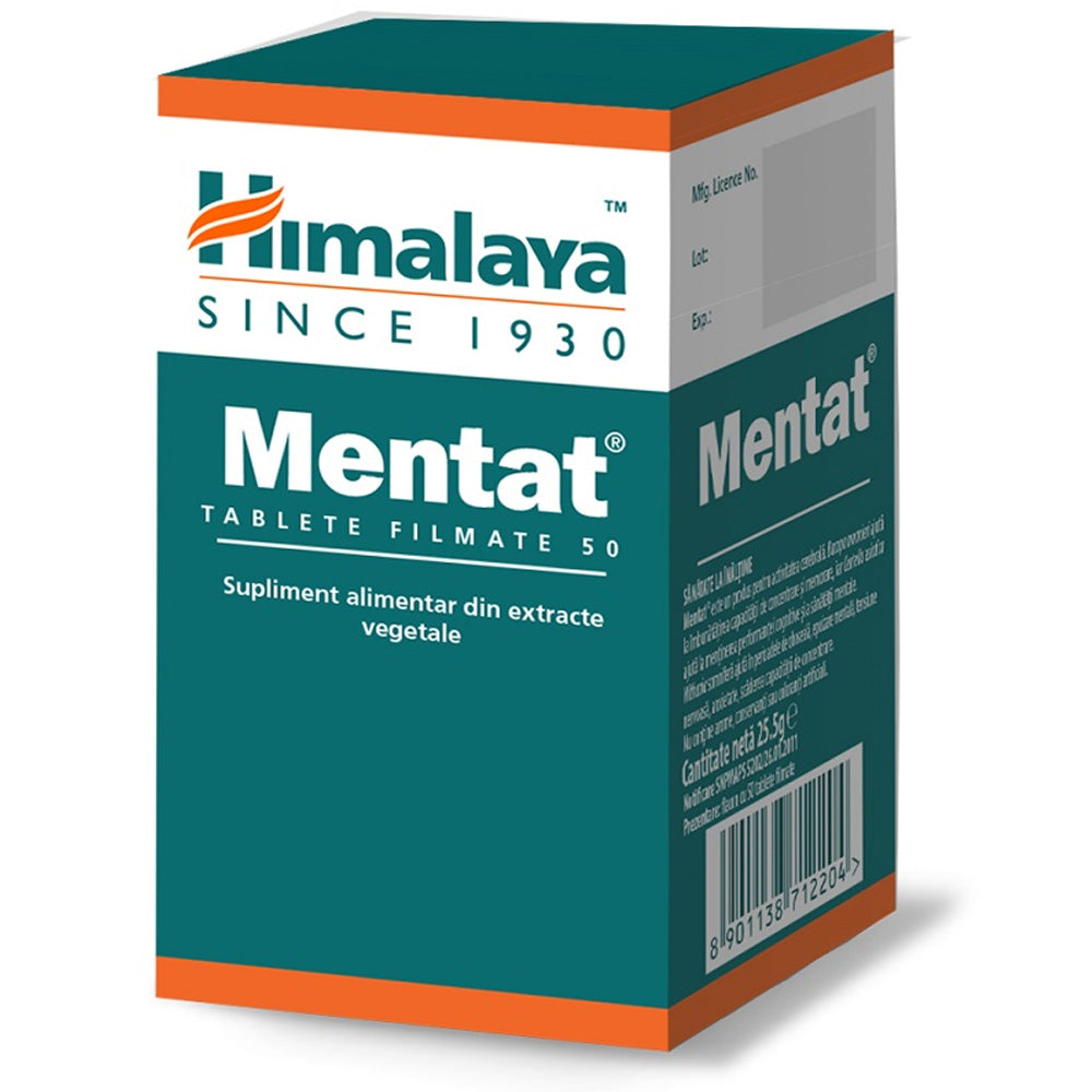 Mentat, 50 Tablete, Himalaya