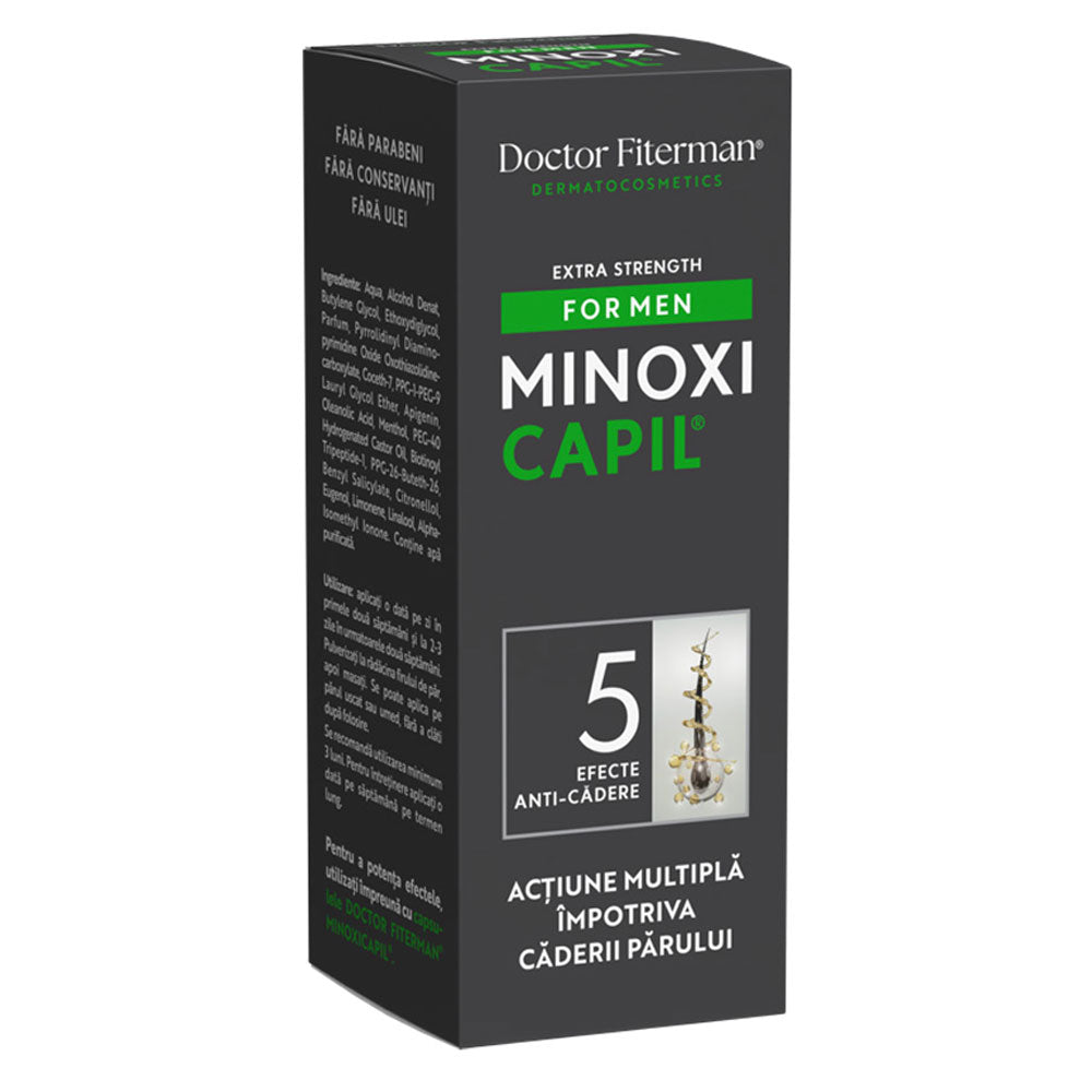 Spray impotriva Caderii Parului Minoxicapil Men, 60ml, Fiterman Pharma