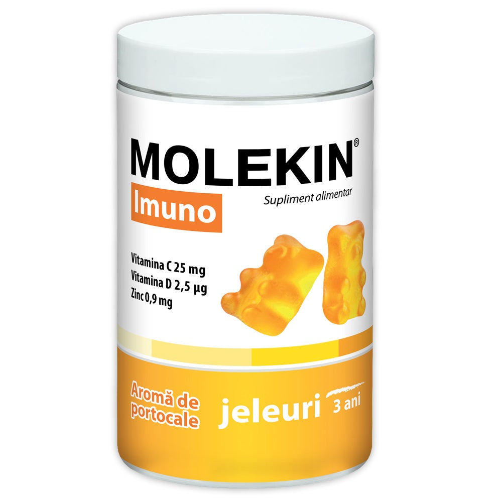 Molekin Imuno 3 ani+, 60 Jeleuri, Zdrovit