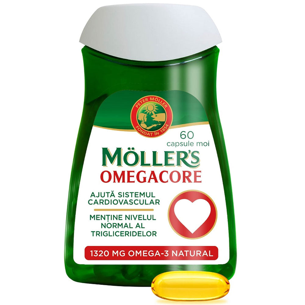 Omegacore, 60 Capsule moi, Moller's