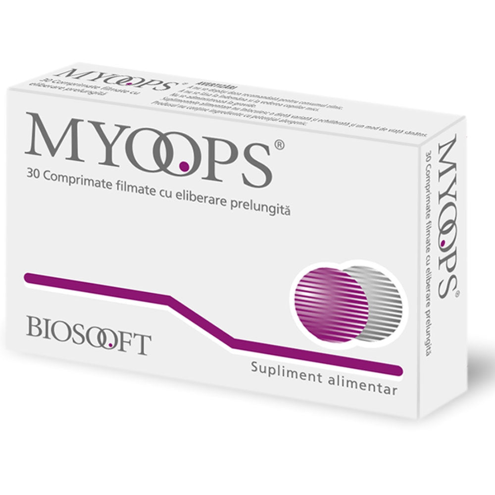 Myoops, 30 Comprimate, Biosooft